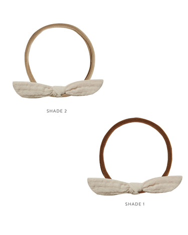 Rylee + Cru Little Knot Headband, Stone